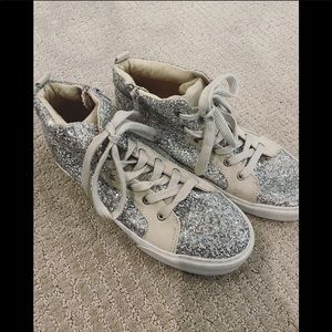 Gap Glitter Hi-Top Sneakers